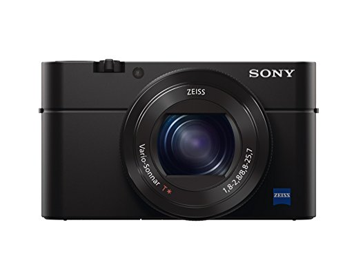 Sony Cyber-shot DSC-RX100M4 - Cámara compacta de 20.1 Mp (Sensor de 1" Exmor RS con 20 MP, ZEISS T 24-70mm, Visor XGA OLED, Selfie LCD, Wi-Fi/NFC, estabilizador óptico), color negro