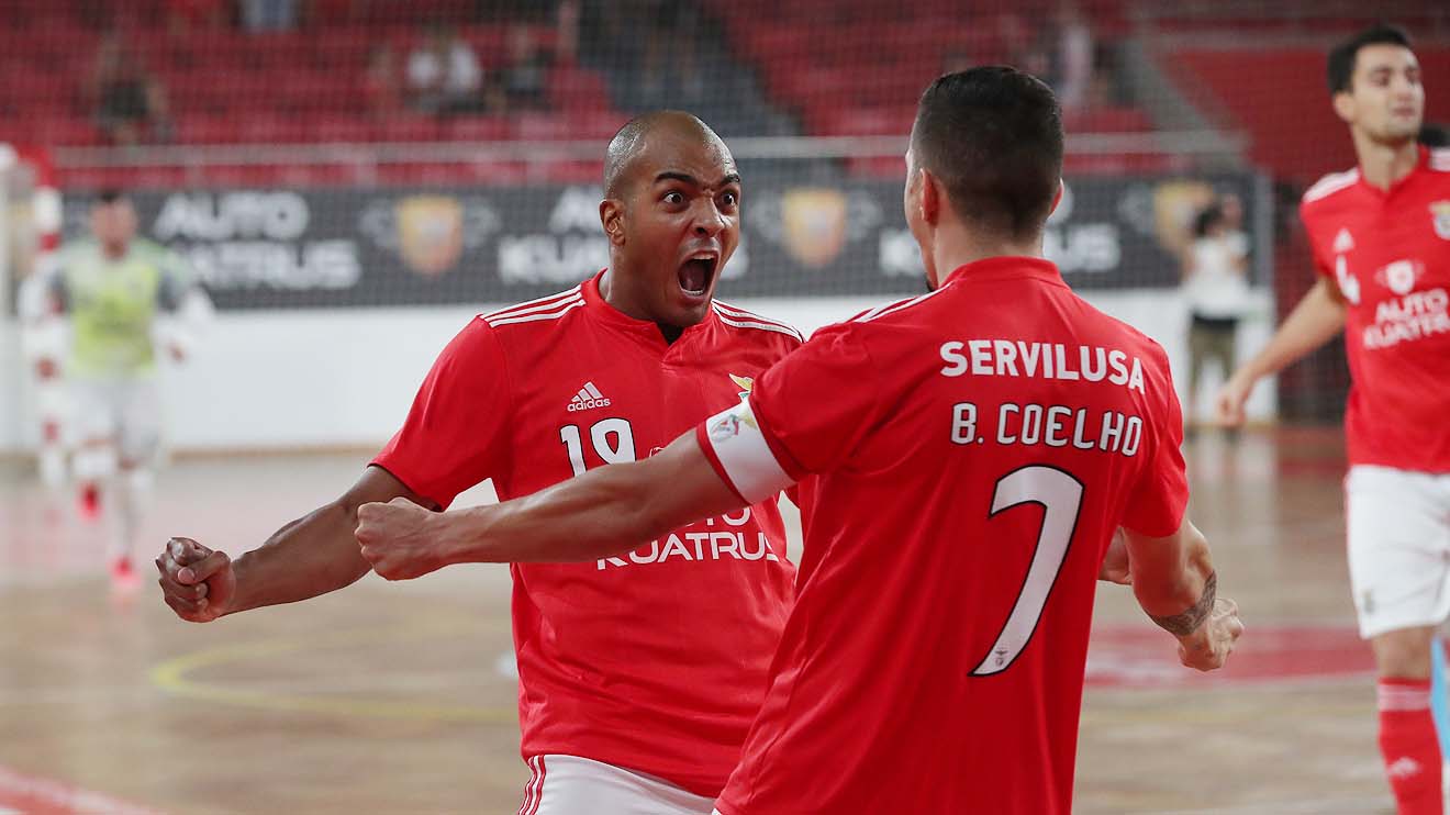 Futsal: Benfica bate Elétrico e ganha vantagem nas meias-finais do play-off