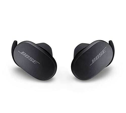 Bose Auriculares con cancelación de ruido QuietComfort, verdaderos auriculares inalámbricos Bluetooth, triple negro