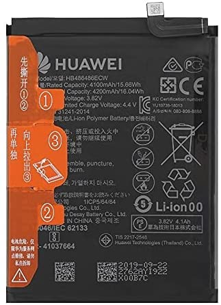 Huawei HB486486ECW - Batería original para Huawei Mate 20 Pro, Huawei P30 Pro