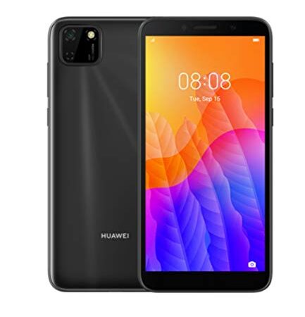 Huawei Y5P - Smartphone 32GB, 2GB RAM, Dual Sim, Midnight Black