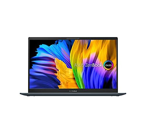 ASUS ZenBook 13 UX325EA-KG407T - Ordenador Portátil 13" OLED FullHD (Intel Evo i5-1135G7, 16GB RAM, 512GB SSD, Iris Xe Graphics, Windows 10 Home) Gris Pino - Teclado QWERTY español