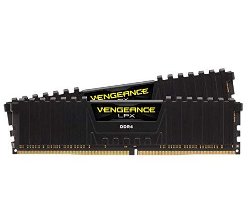 Corsair Vengeance LPX CMK32GX4M2E3200C16 módulo de Memoria 32 GB DDR4 3200 MHz, Color negro