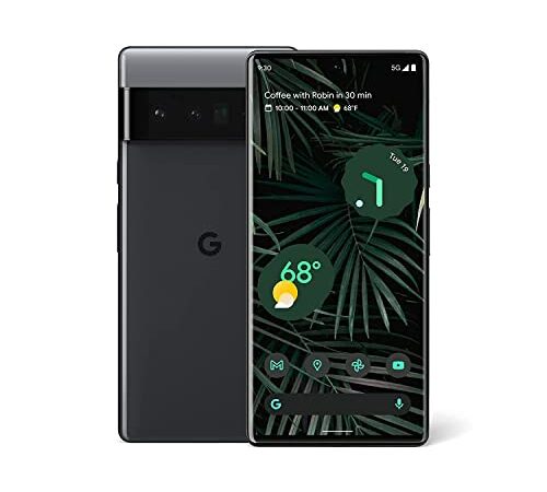 Google Pixel 6 Pro 256GB + 12GB RAM Factory Unlocked 5G Smartphone (Stormy Black) - UK Version