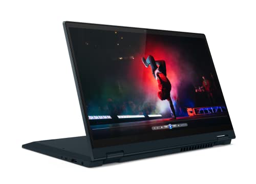 Lenovo IdeaPad Flex 5 - Portátil Convertíble 14" FullHD (AMD Ryzen 3-5300U, 8GB RAM, 512GB SSD, AMD Radeon RX Vega 6, Windows 10 en Modo S) Azul - Teclado QWERTY español