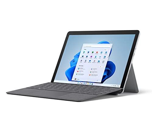 Microsoft Surface Go 3 - Portátil 2 en 1 de 10.5 pulgadas Full HD, Wifi & LTE Advanced, 10th Gen Intel Core i3, 8 GB RAM, 128 GB SSD, Windows 11 Home, Platino