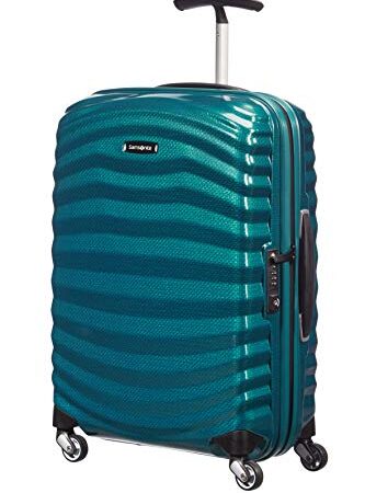 Samsonite Lite-Shock - Spinner S Equipaje de Mano, 55 cm, 36 L, Azul (Petrol Blue)