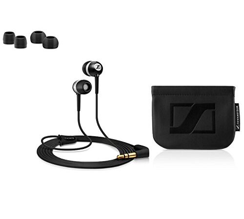 Sennheiser CX 300-II - Auriculares In-Ear (Reducción de Ruido), Negro