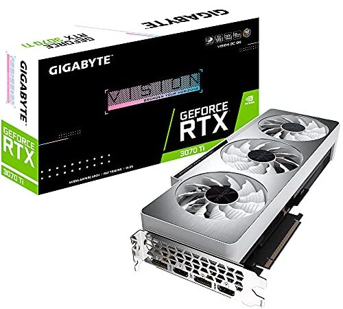 Gigabyte Technology AORUS Xtreme GV-N307TVISION OC-8GD Tarjeta gráfica NVIDIA GeForce RTX 3070 Ti 8 GB GDDR6X