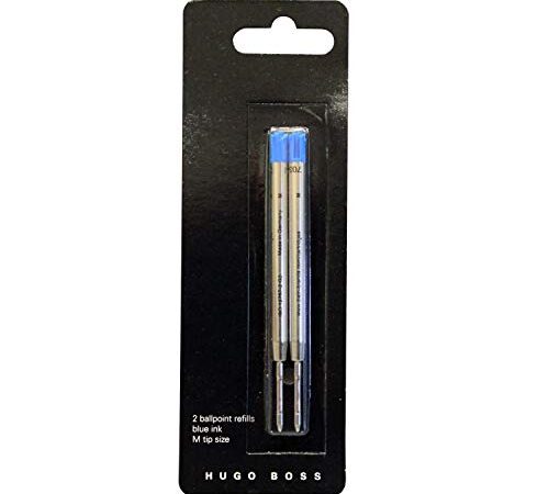 Hugo Boss Duo-Pack - Recambio de bolígrafo para bolígrafo (tamaño mediano),