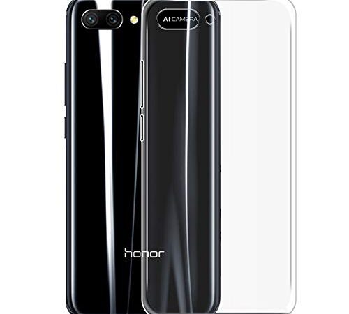 NEW'C Funda para Honor 10, Anti- Choques y Anti- Arañazos, Silicona TPU, HD Clara