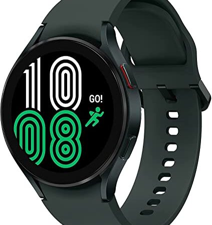 Samsung Galaxy Watch4 BT- Smartwatch, Control de Salud, Seguimiento Deportivo, Batería de Larga Duración, 44 mm, Bluetooth, Color Verde