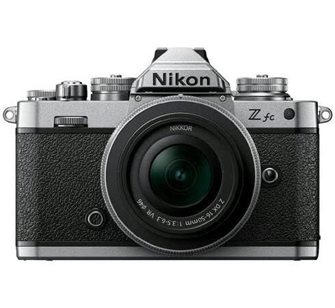 Nikon Cámara Z FC y 16-50 mm, Silver