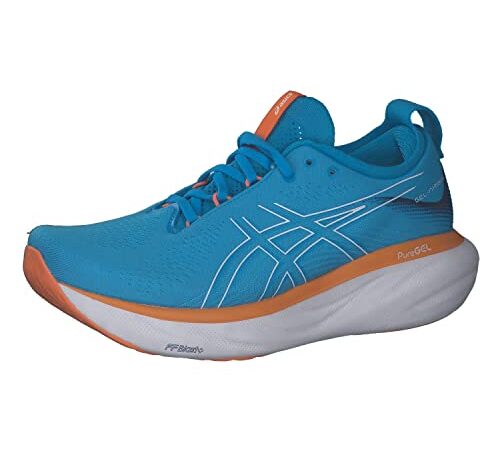 ASICS Nimbus 24 Zapatillas de Carretera para Hombre Negro Blanco