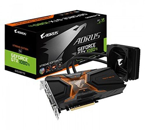 Gigabyte - Gigabyte Aorus GTX 1080 Ti Waterforce Xtreme 11GB GDDR5X - GVN108TAW-00-G - Tarjeta Grafica