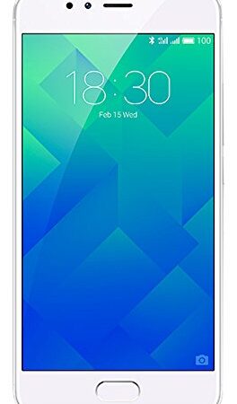 Meizu M5s - Smartphone de 5.2" (Octa-Core A53 1.3 GHz, Memoria Interna de 16 GB, 3 GB de RAM, HD (720p), Plateado/Blanco