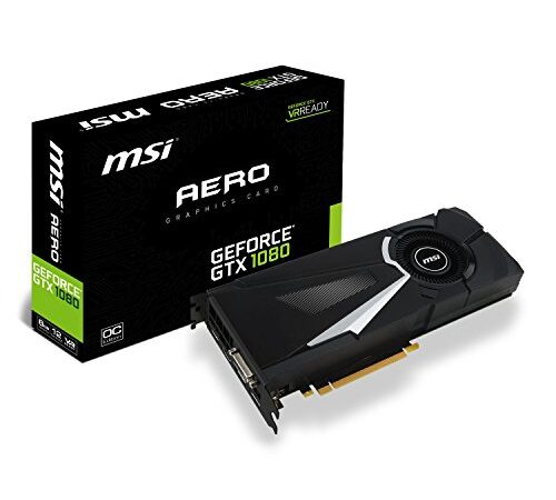 MSI GeForce GTX 1080 Aero 8G OC - Tarjeta Gráfica Aero