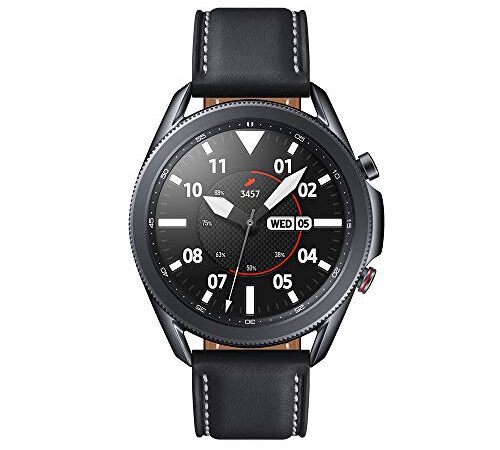 Samsung Galaxy Watch3 Smartwatch de 45mm I LTE I Reloj inteligente Color Negro I Acero [Versión española]